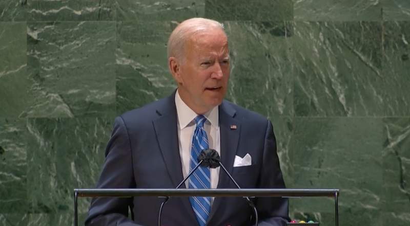 Biden enlists allies in tackling climate, COVID in first address to United Nations