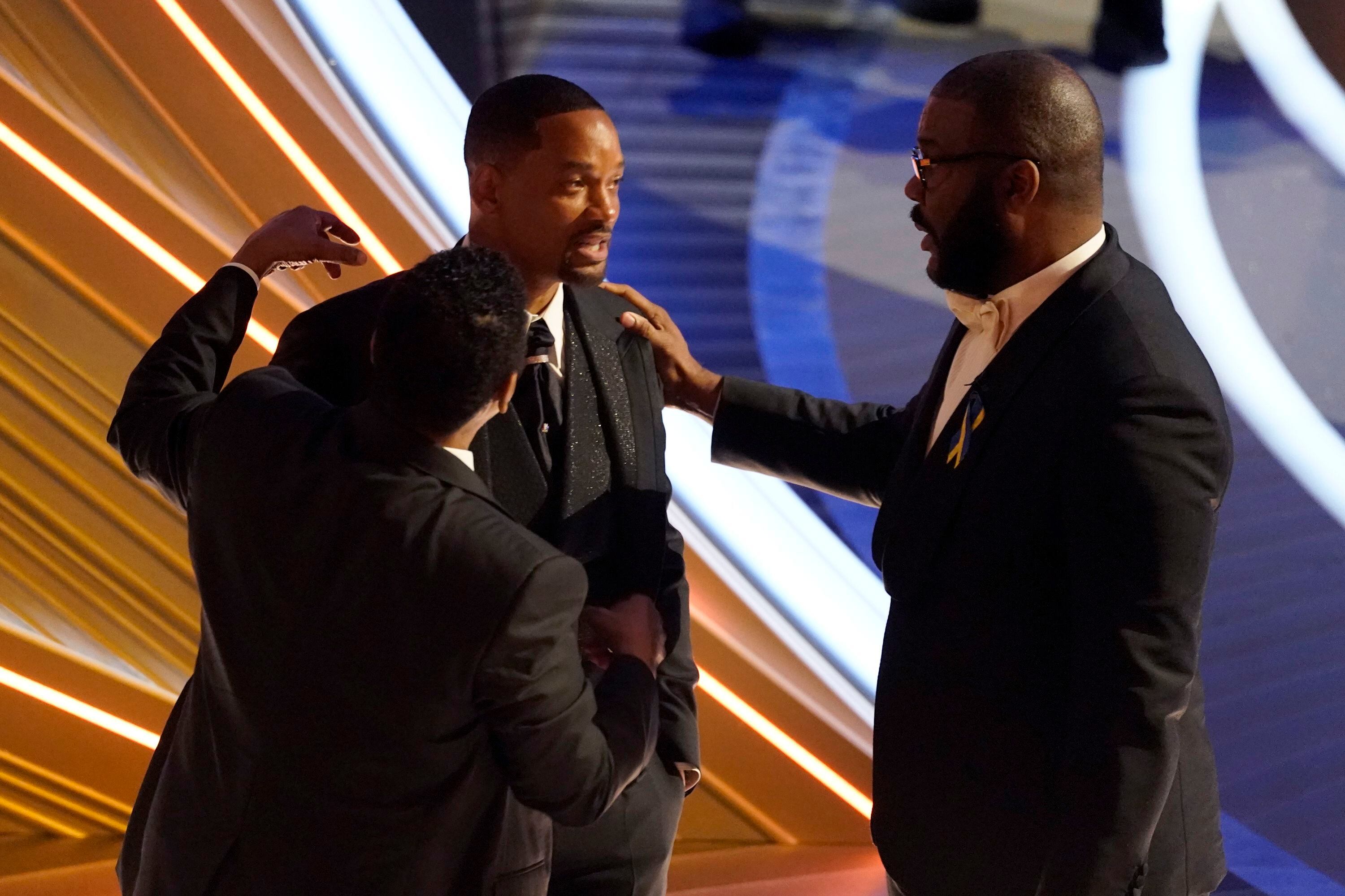 Comedians react with horror at Will Smith’s Oscar slap