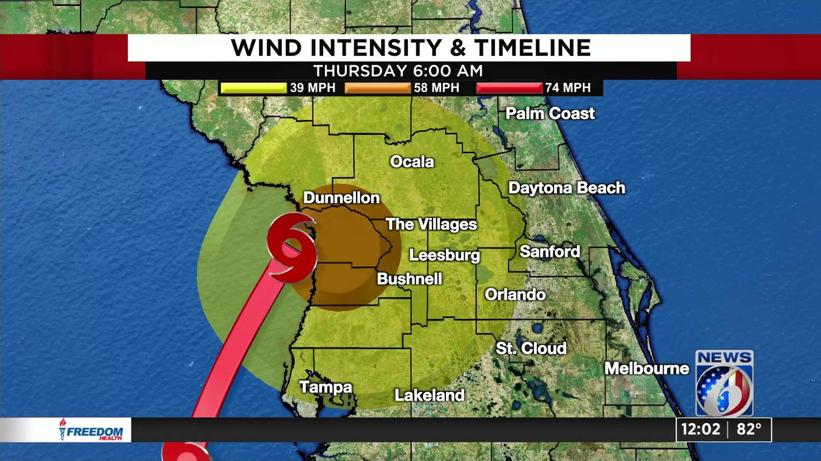 Here’s how Eta will impact Central Florida