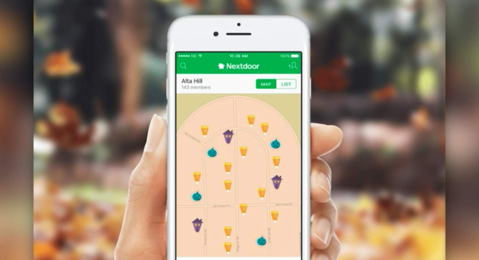 Nextdoor app adds new feature for Halloween during pandemic