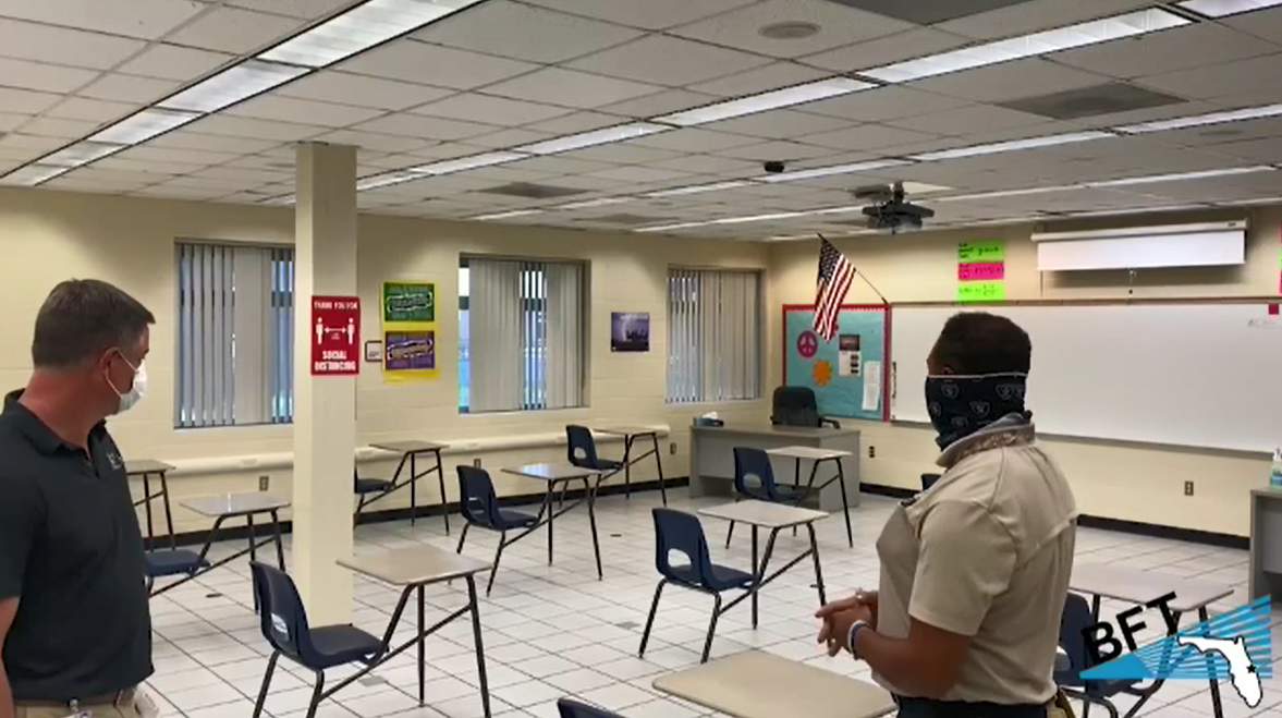 First look at Brevard County classrooms as teachers return to school