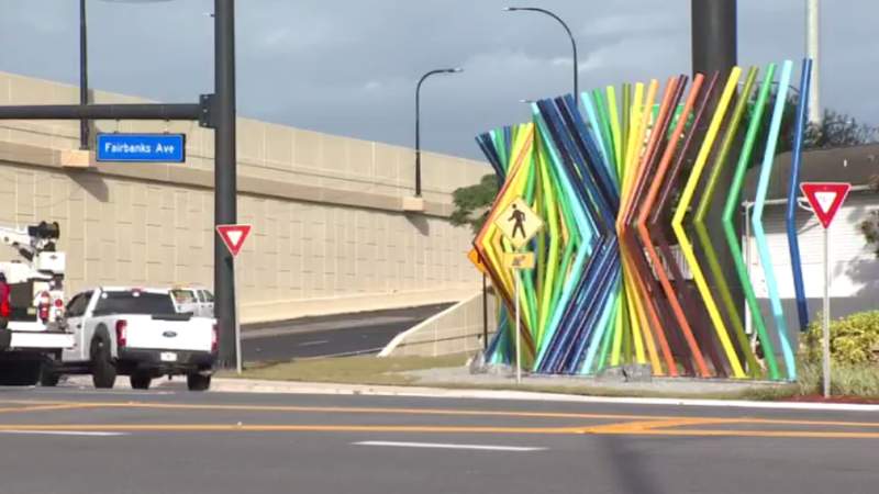 Have you seen it? New sculpture now stands along I-4 in Orange County