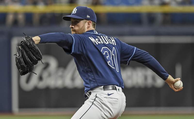 5 Rays pitchers no-hit Indians for doubleheader sweep