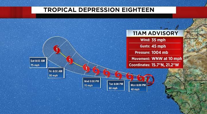 Tropical Depression 18