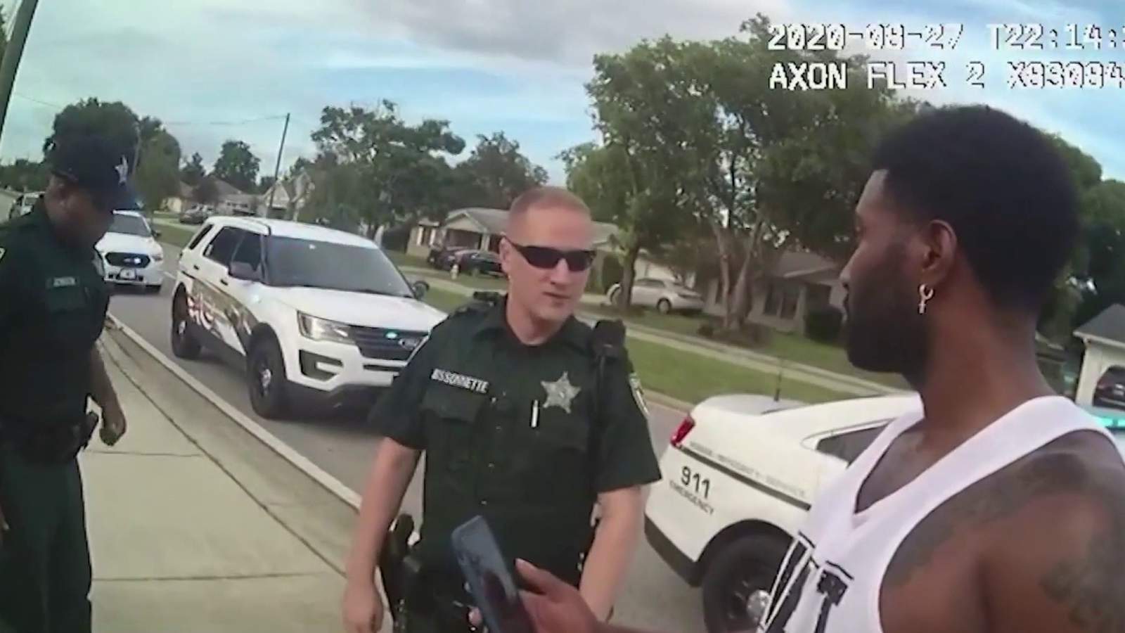 Jogger stopped by Volusia deputies to share his experience during Sheriffs Office bias training