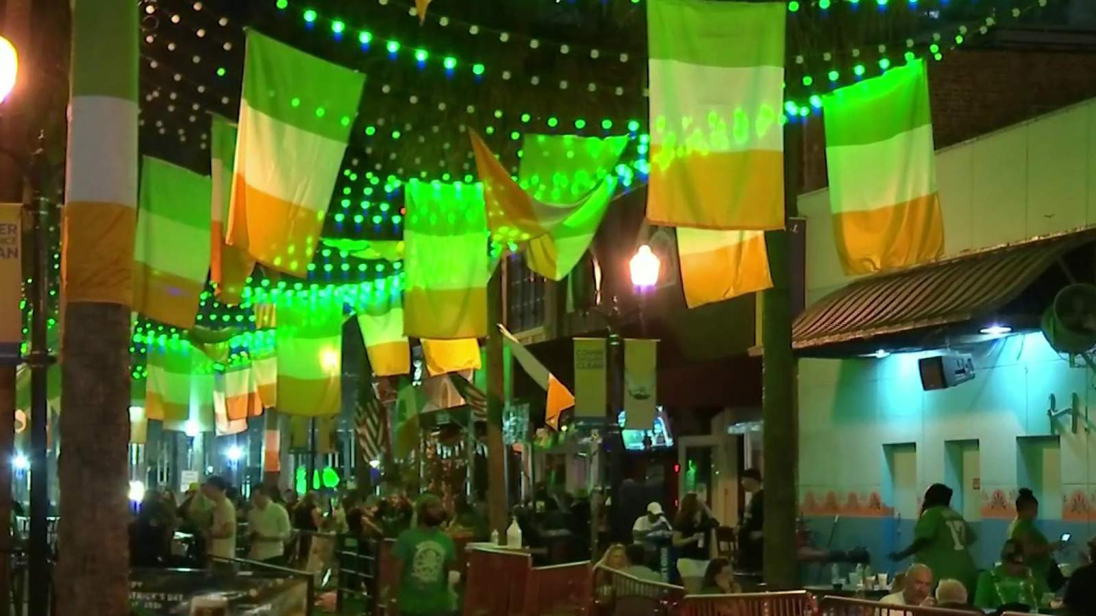 Bargoers head to downtown Orlando for St. Patrick’s Day