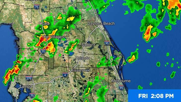 LIVE RADAR: Storms popping up in parts of Central Florida