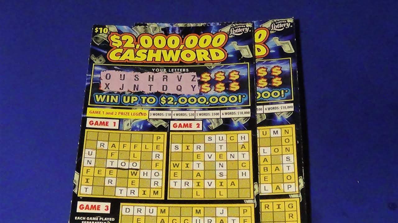 Florida man claims $2 million top prize from $10 scratch-off game