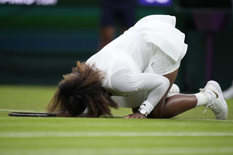 'Sad story': An injured Serena Williams is out of Wimbledon