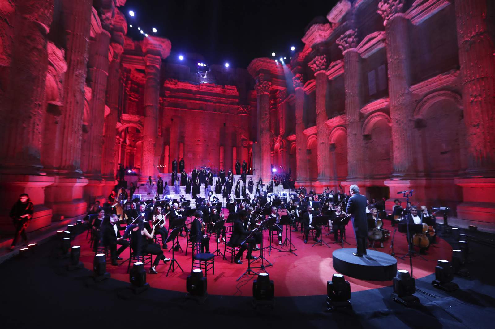 Lebanon holds Baalbek concert despite virus, economic crisis