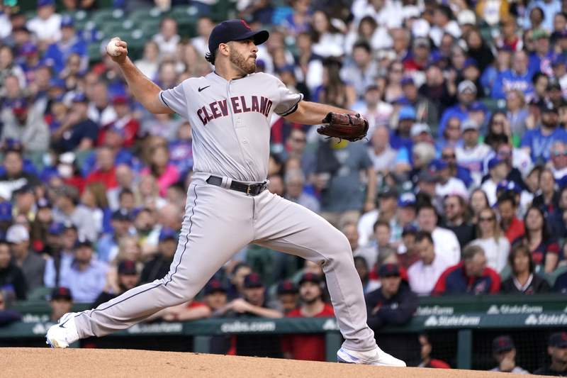 Indians' Civale to miss at least month with finger sprain