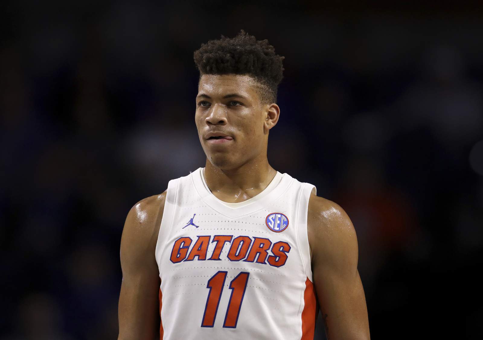 Florida’s Keyontae Johnson rejoins team, works as coach amid recovery
