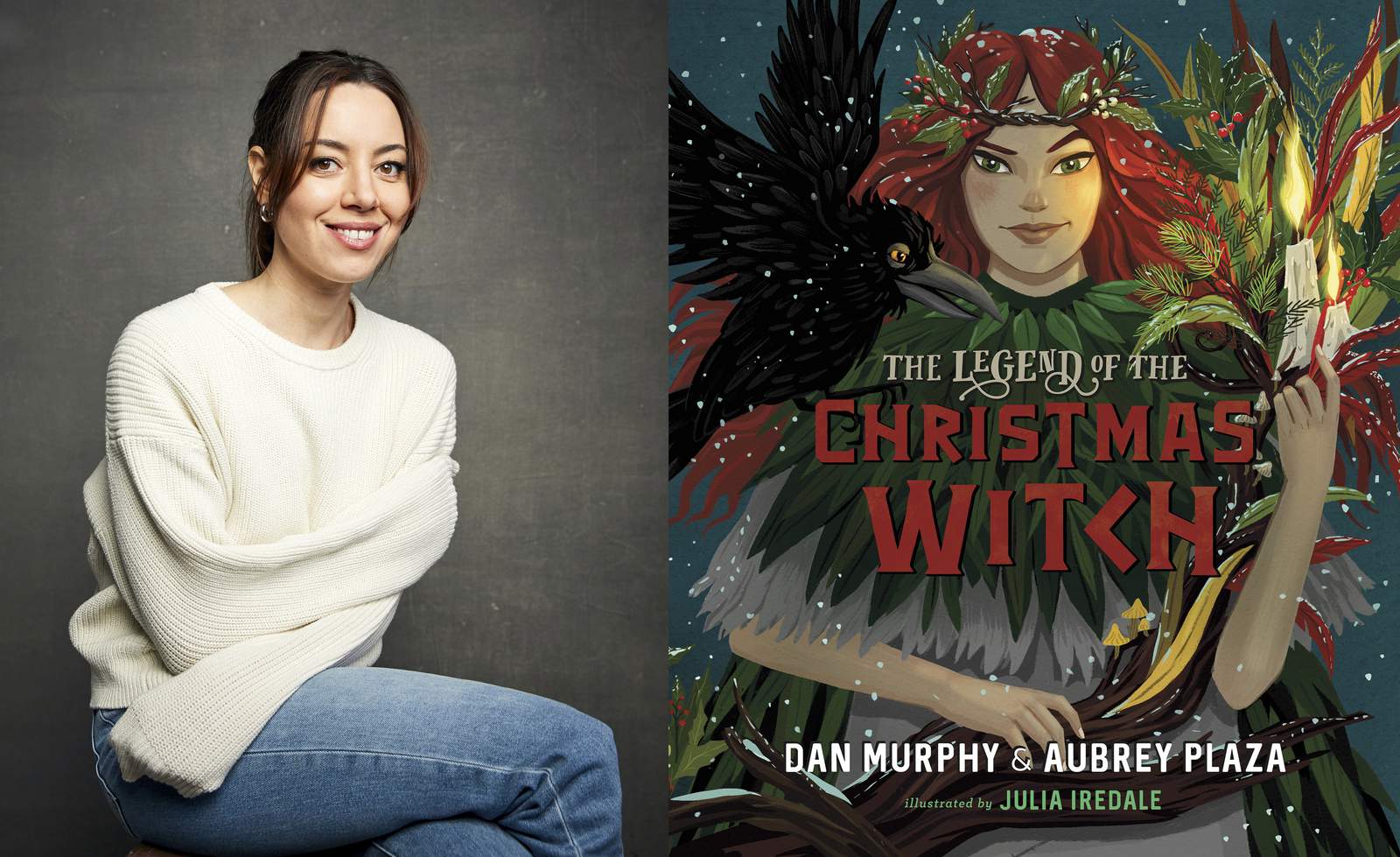 Aubrey Plaza book tells all — about Santa Claus' sister