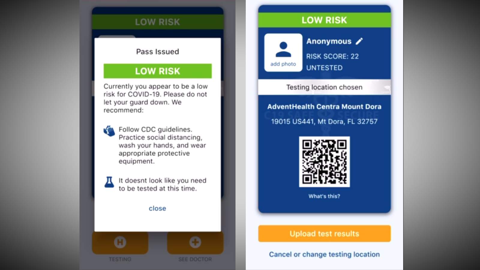 La ciudad de Apopka trabaja con Medek Health para crear la aplicación Covid-19 SafePass