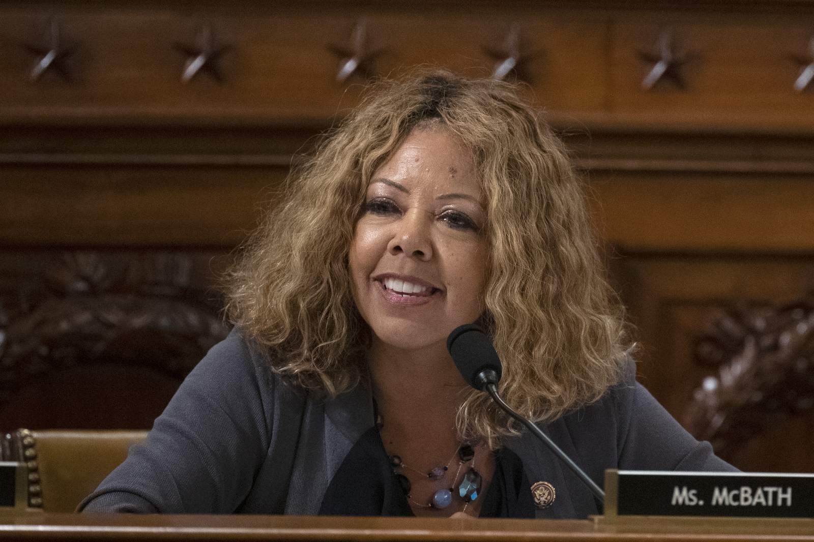 Georgia's McBath seeks 2nd win in once-famed GOP district