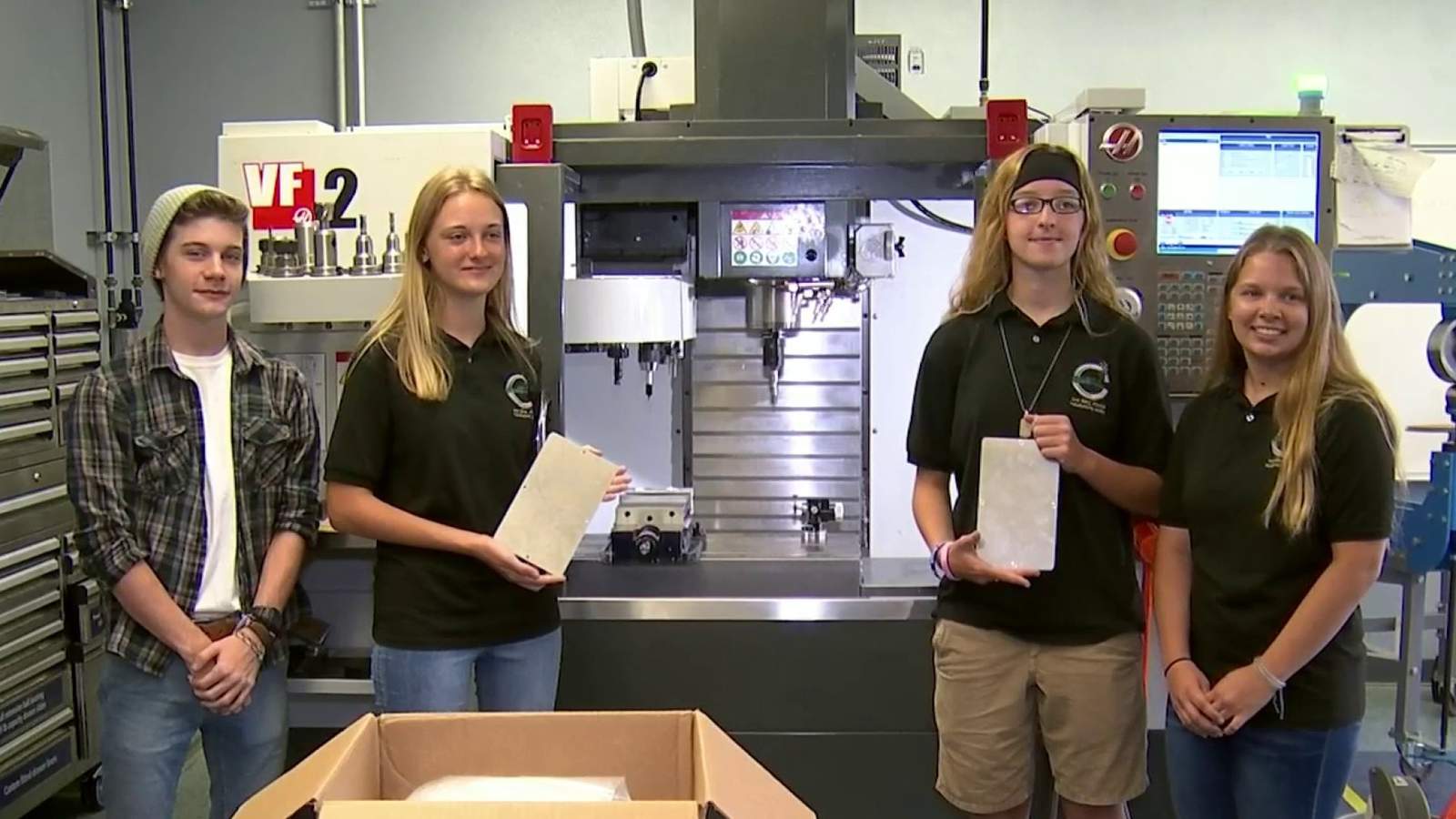 Pine Ridge High students help build parts for NASA that will launch into space