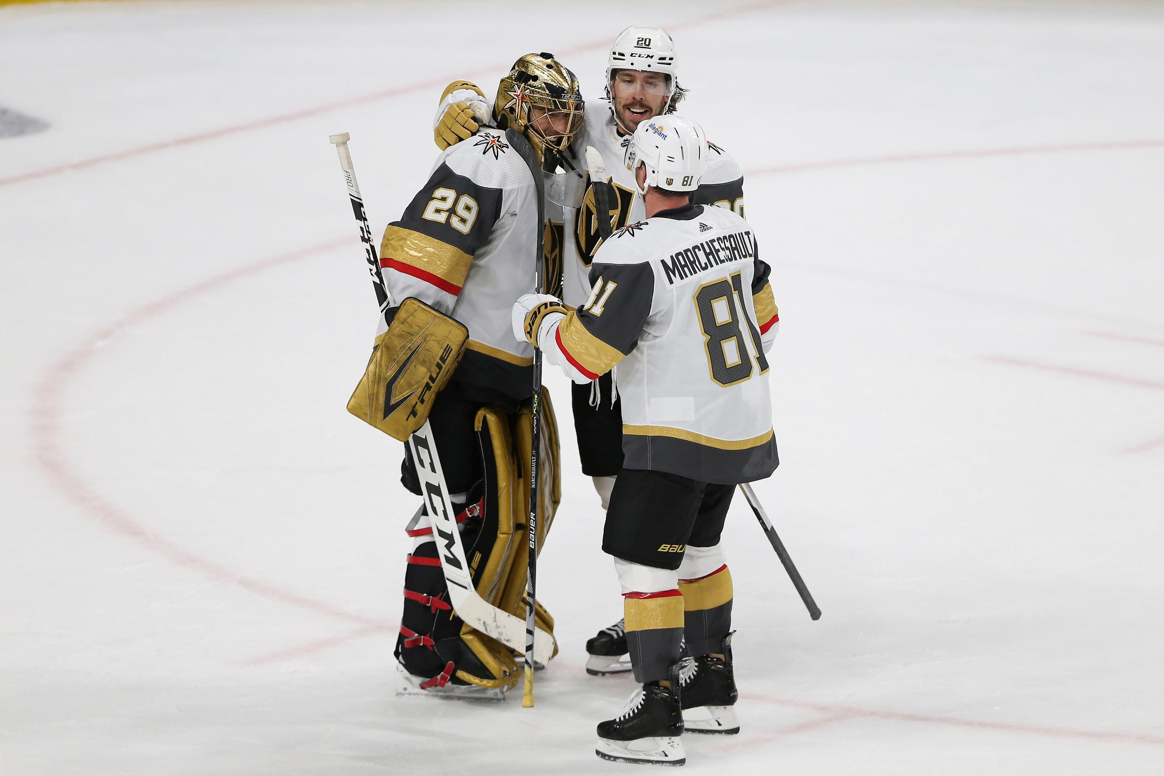 Chandler Stephenson's OT goal gives Knights 2-0 series lead on