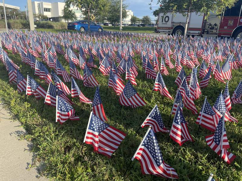 Dr. Phillips High School students honor first responders, victims of 9/11