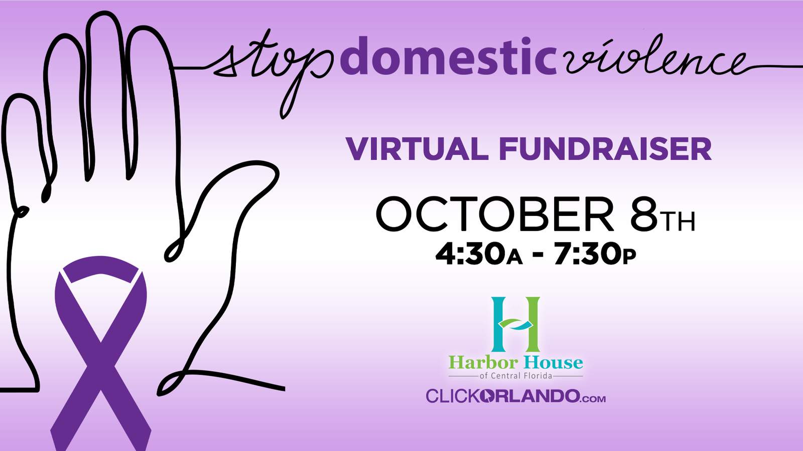 Stop domestic violence: News 6 teams up with Harbor House for fundraising event