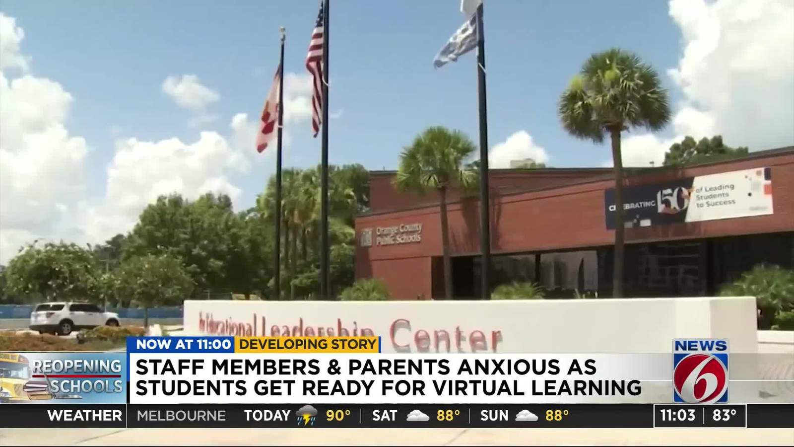 Staff members & parents anxious as students get ready for virtual learning