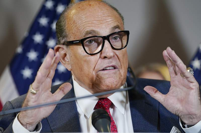 EXPLAINER: Does suspension end Giuliani's career in law?