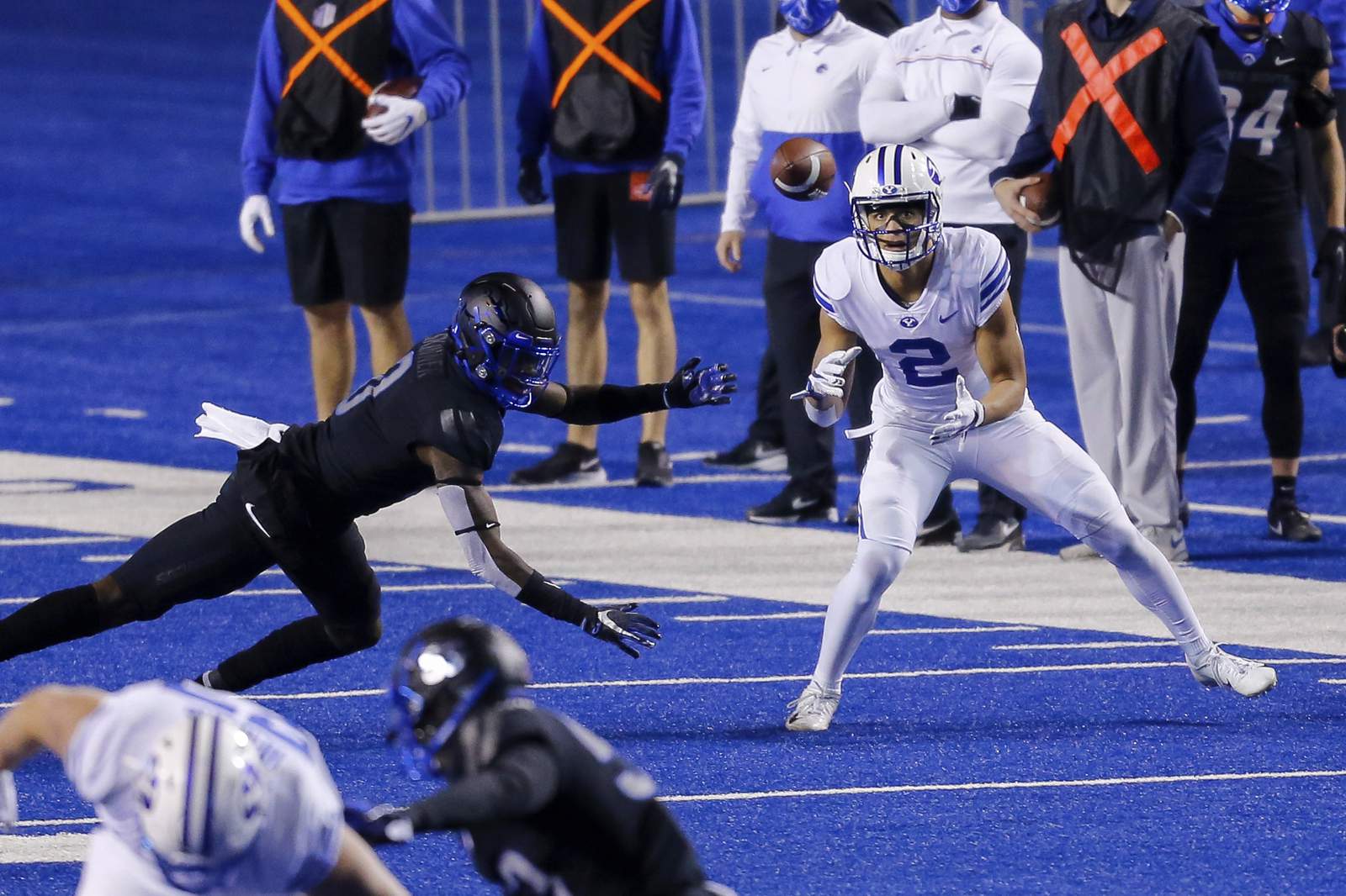 No. 9 BYU routs No. 21 Boise State 51-17 to remain unbeaten