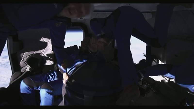 A spacecraft with a view: Blue Origin shares video from inside New Shepard’s first human spaceflight