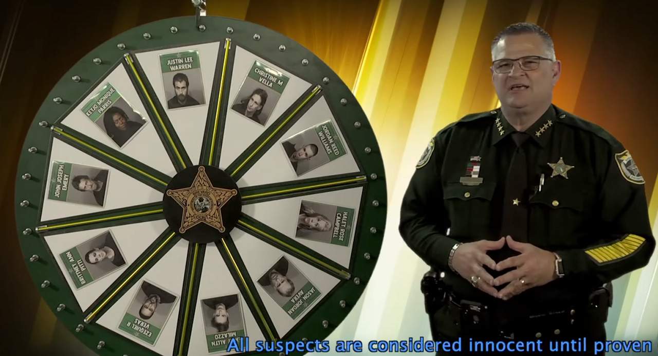 Wheel of Fugitive? Sheriff Ivey’s signature Facebook ‘show’ features non-fugitives