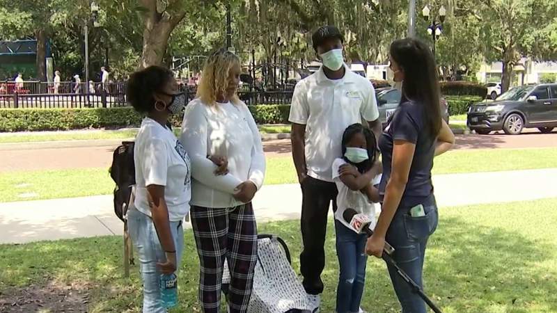 Louisiana family travels to Orlando for fresh start after Hurricane Ida damages their home