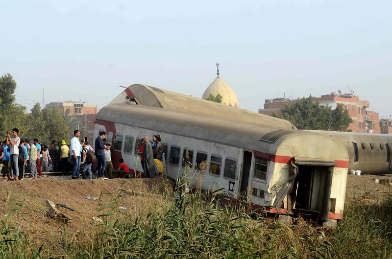 Egypt fires top railway official after deadly train crashes