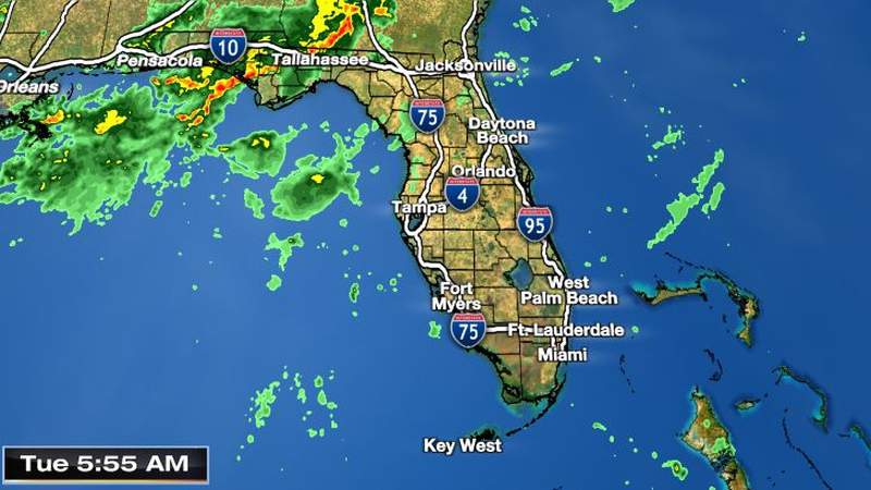 LIVE RADAR: Storms roll in bringing strong thunderstorms
