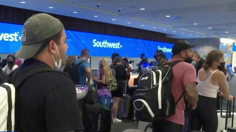 Southwest Airlines flight cancellations continue; pilots deny COVID vaccine mandate to blame