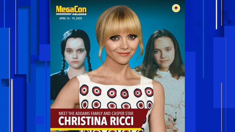 Addams Family Star Christina Ricci Coming To Megacon Orlando Christina ricci marries long time love james heerdegan in intimate ceremony. addams family star christina ricci