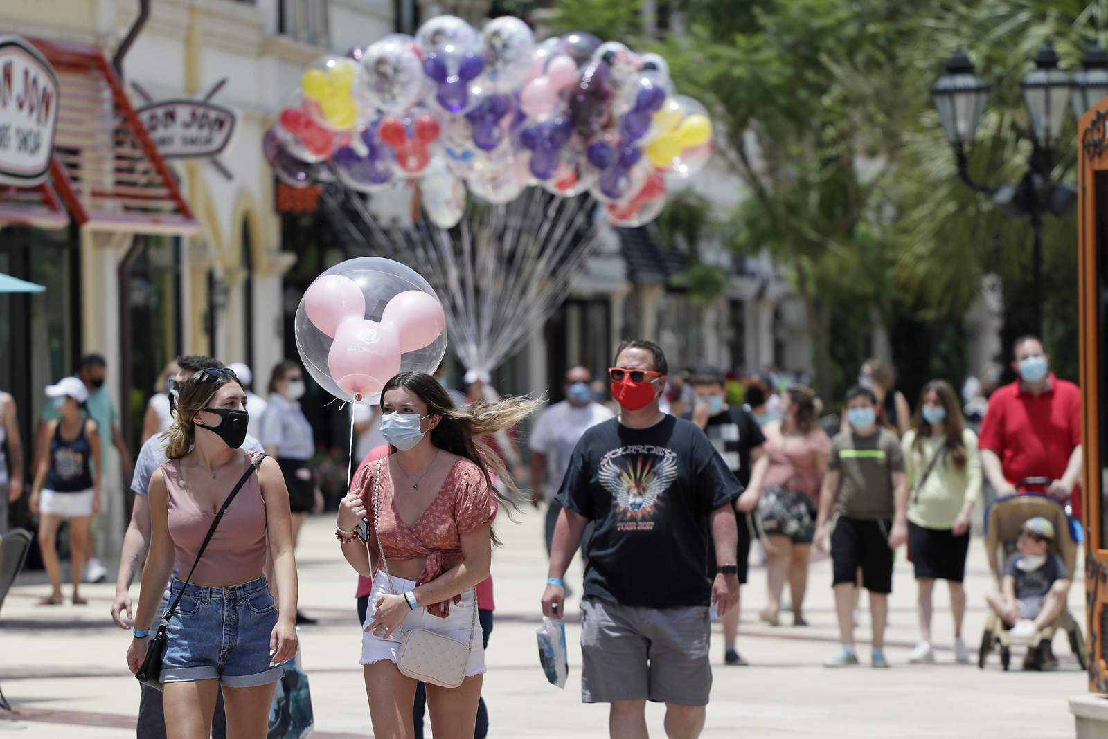 Disney World to reopen as coronavirus cases surge in Florida
