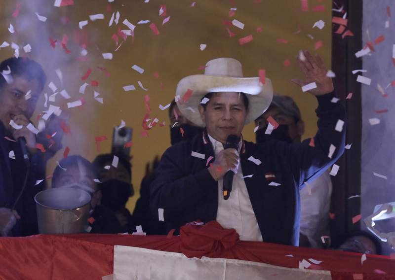 Leftist rural teacher declared president-elect in Peru