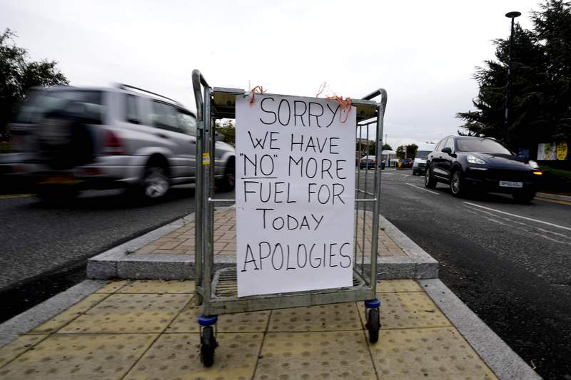 EXPLAINER: Why and how the UK is experiencing a fuel crisis