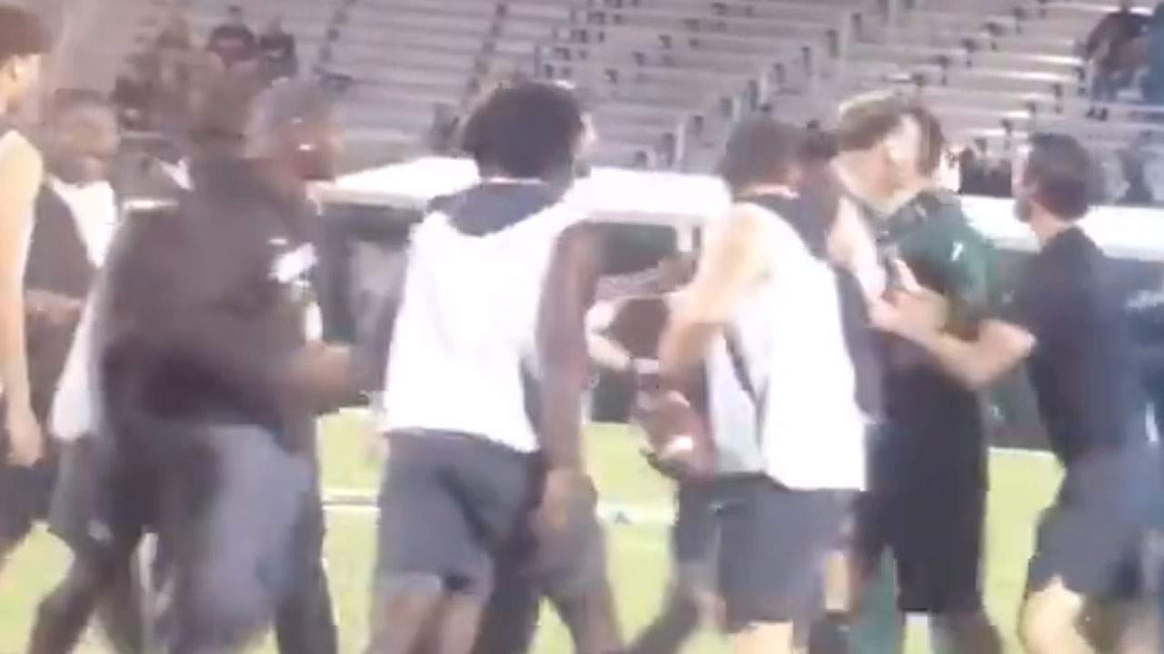 Video shows UCF and USF players get into skirmish before War-On-I4 game