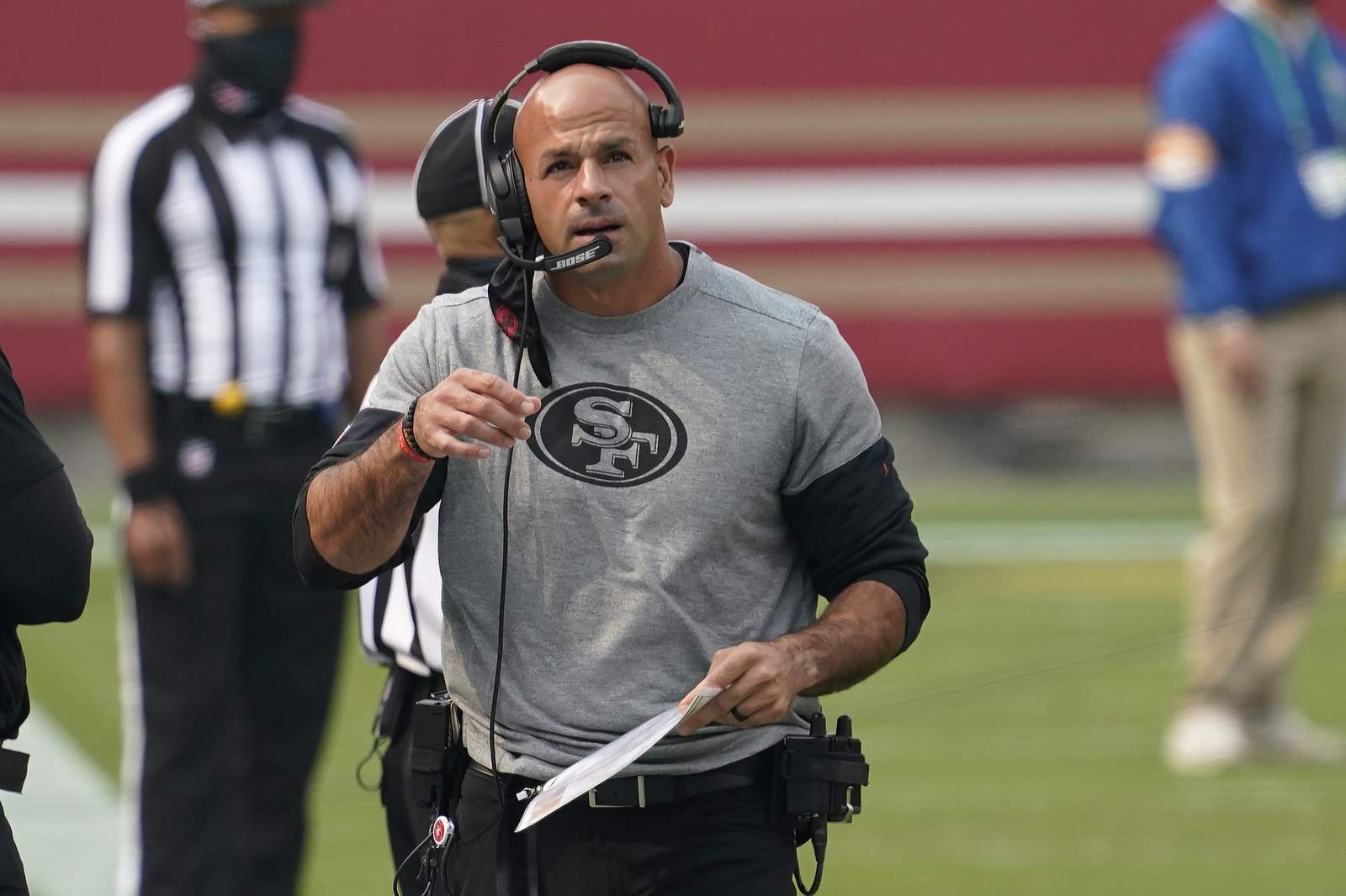 Jets hire 49ers defensive coordinator Robert Saleh as coach