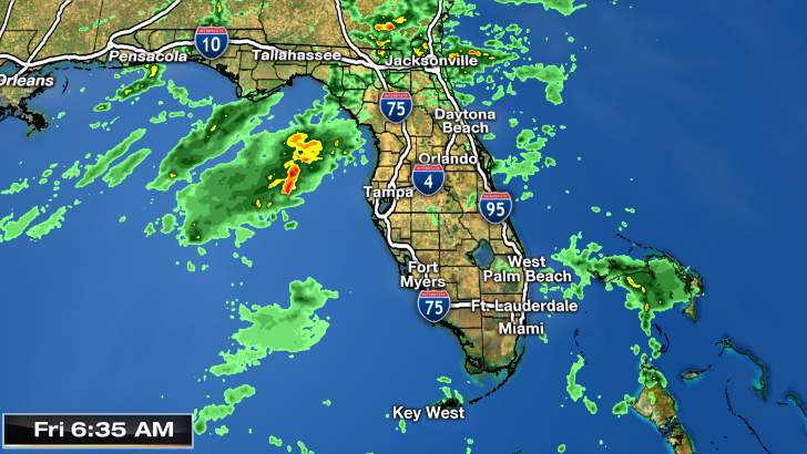 December thunderstorms to push through Central Florida