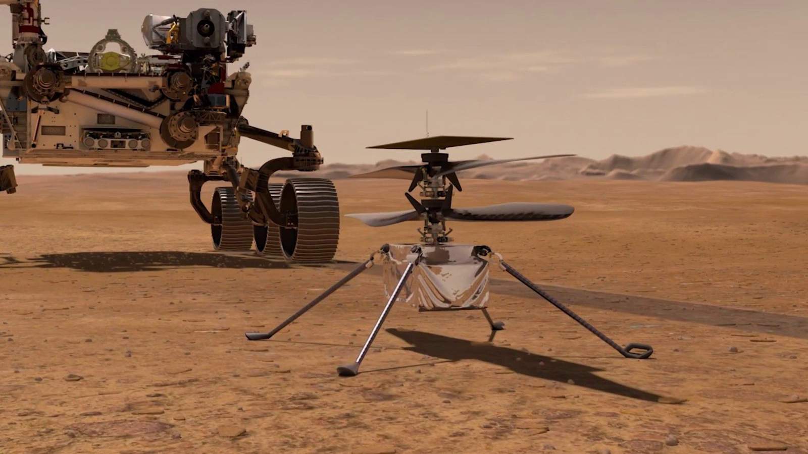 NASA preparing Ingenuity helicopter for flight on Mars after finding airfield