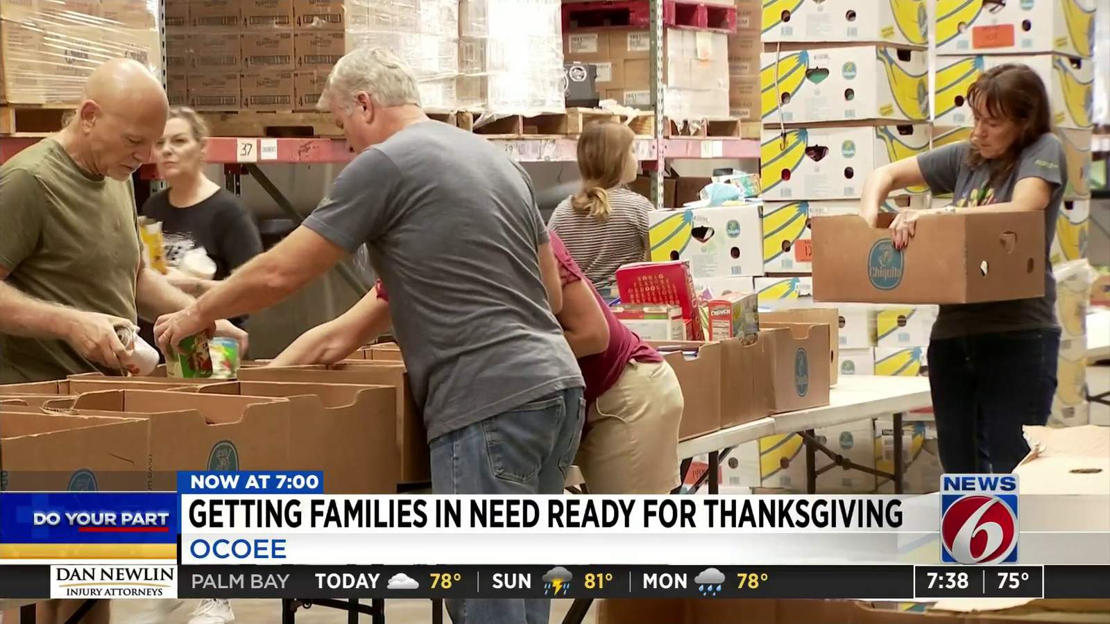 'We’re really needed:′ Ocoee food bank prepares for Thanksgiving meal giveaway