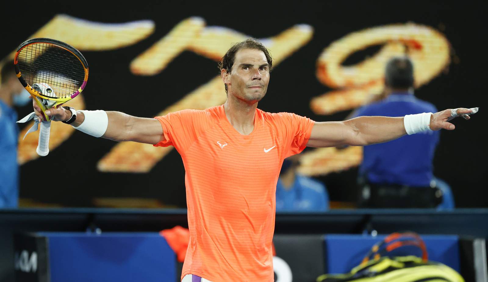 The Latest: Nadal beats Mmoh in straight sets in Melbourne