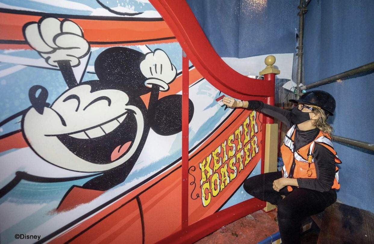 Disney shows off new slide design at Disney’s BoardWalk Resort, fixes misspelling