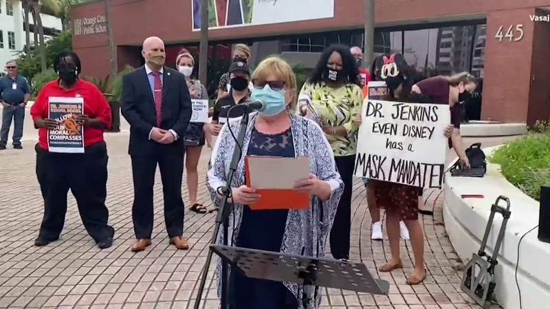 Pressure is mounting for Orange County Public Schools as parents, teachers call for mask mandate