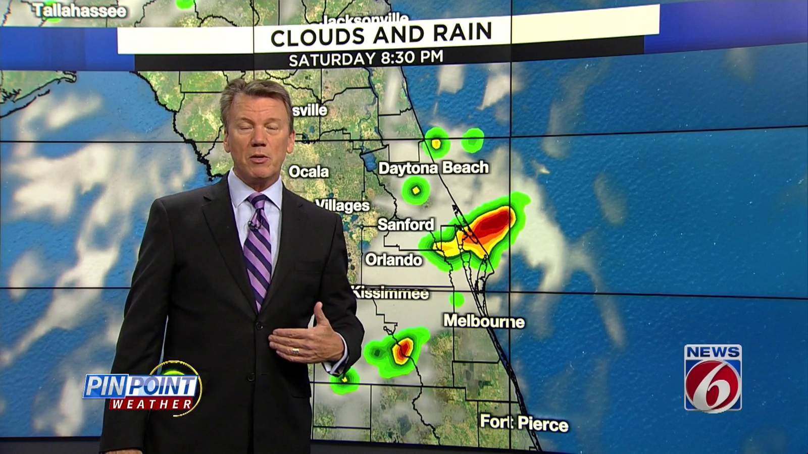 Storms roll through parts of Central Florida