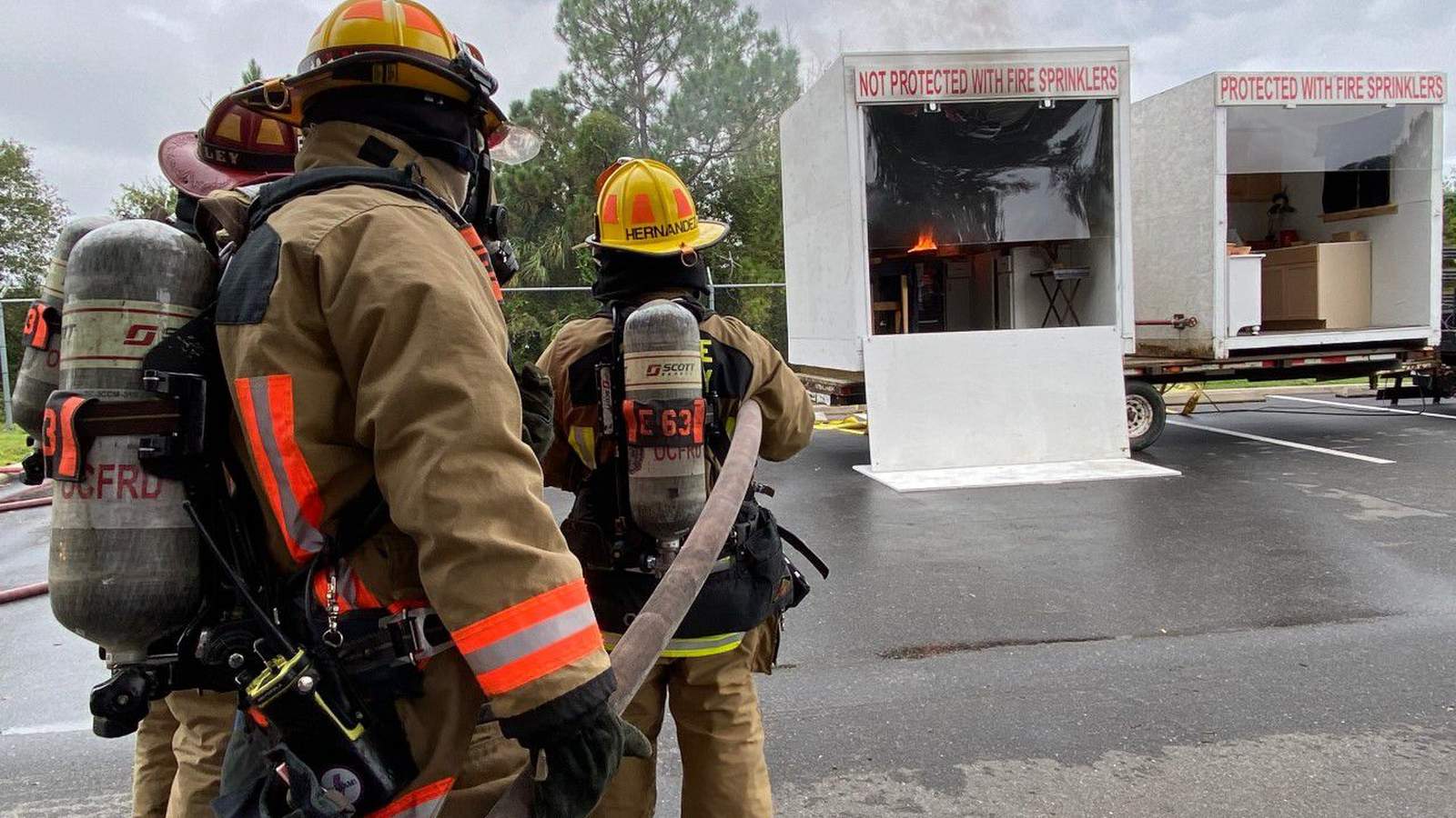 Here’s how Central Florida firefighters are sparking conversation about fire safety