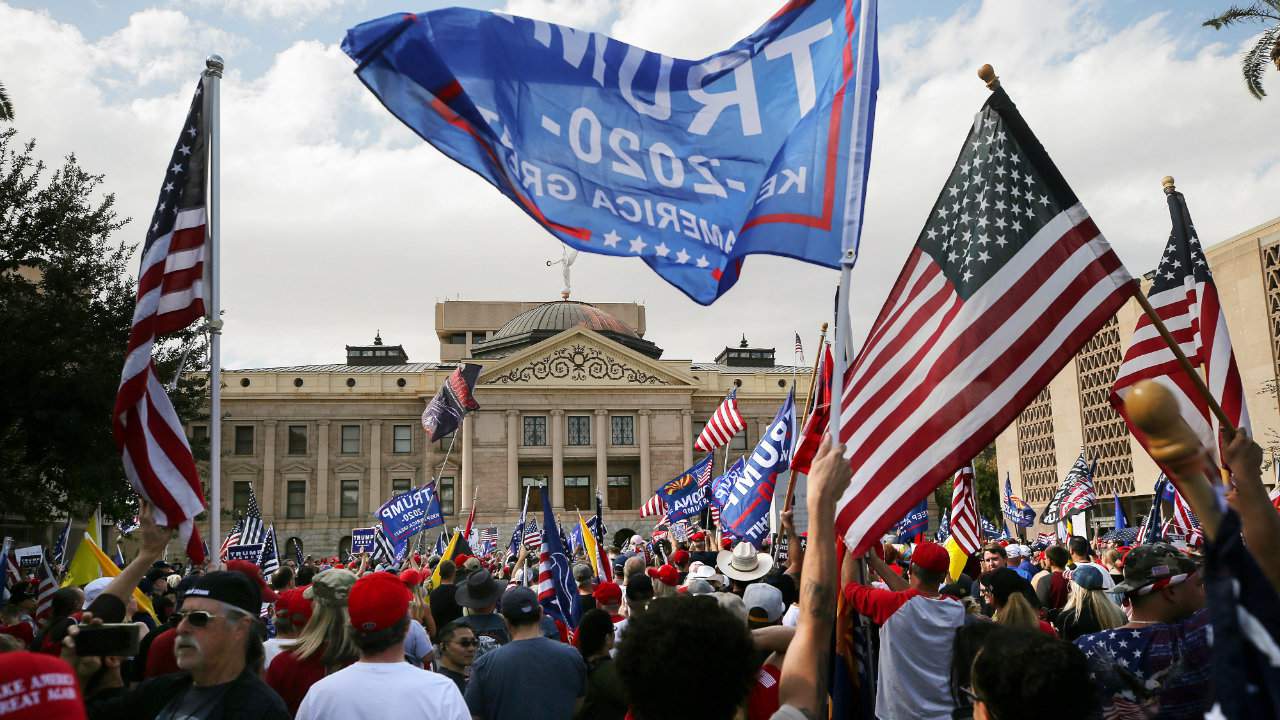 PHOTOS: Trump supporters take to streets around country to protest results