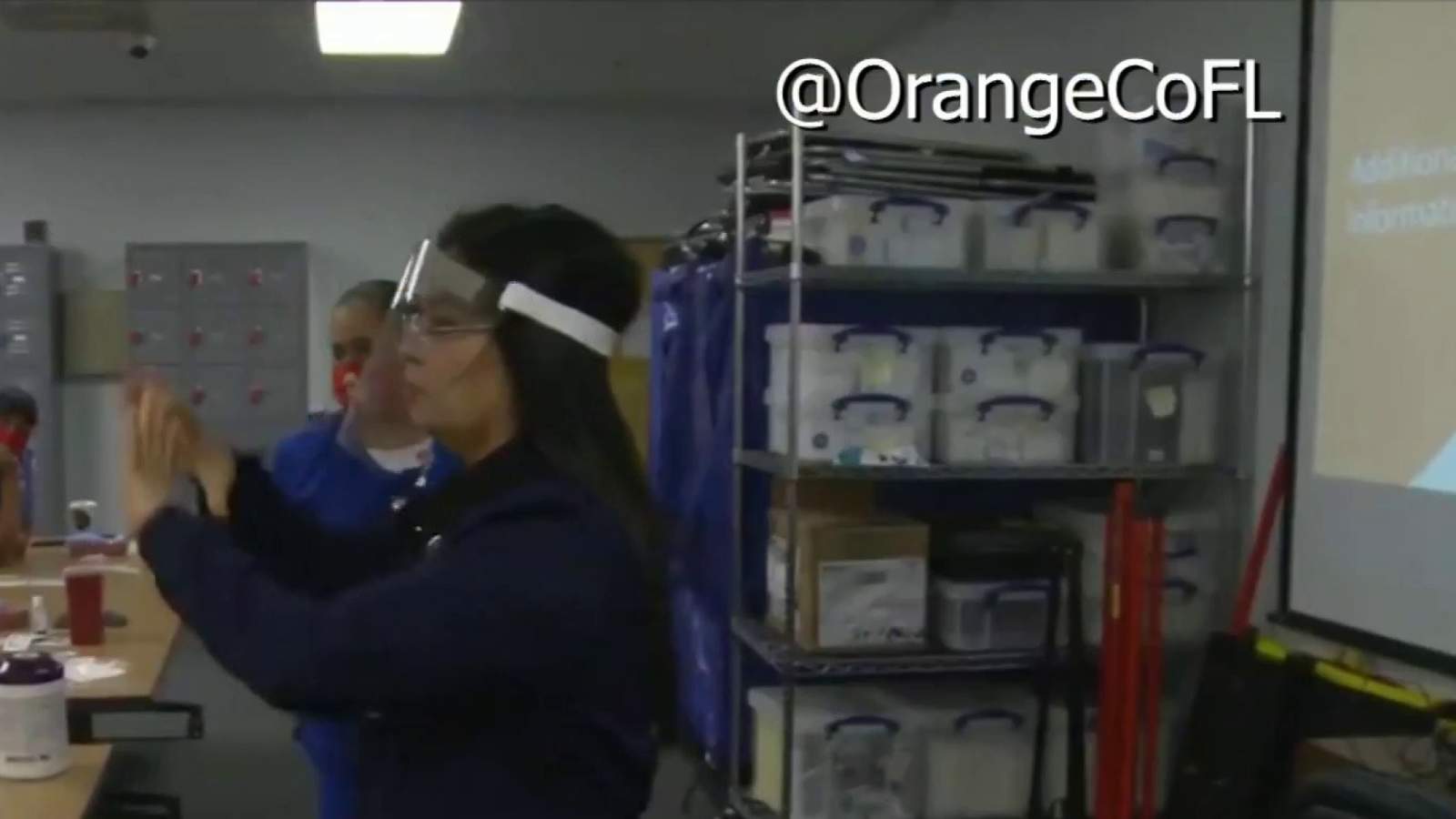 Orange County paramedics undergo training to administer COVID-19 vaccine