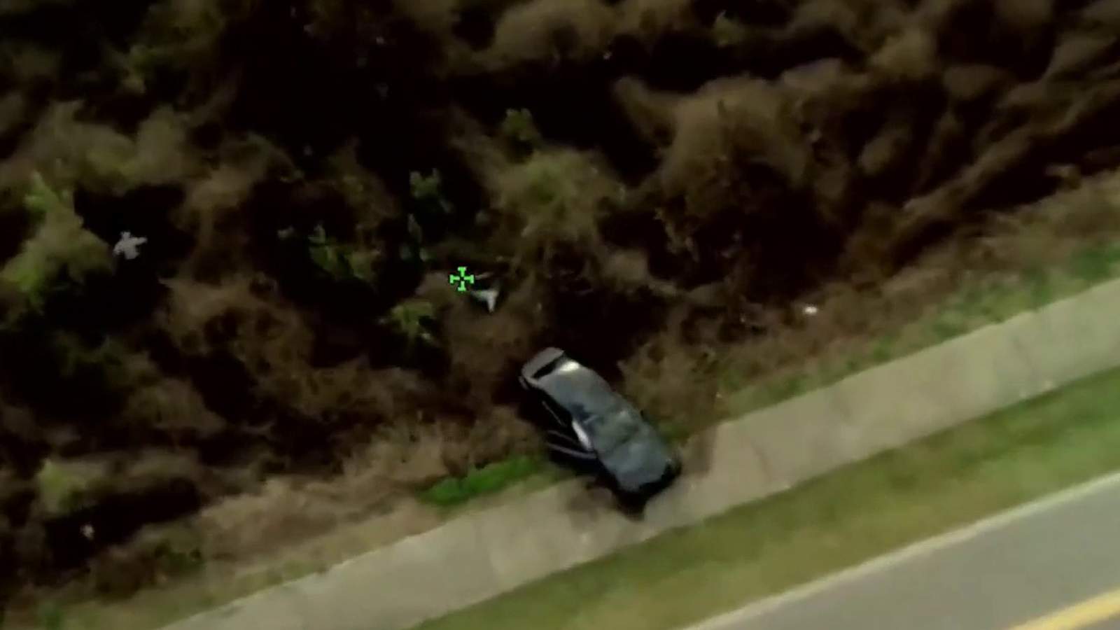 VIDEO: I-4 shooting suspects arrested after fleeing attempt ends in rollover crash