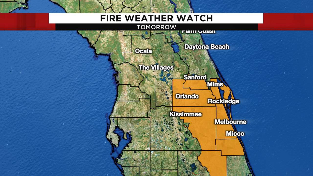 Fire danger increases across Central Florida this week